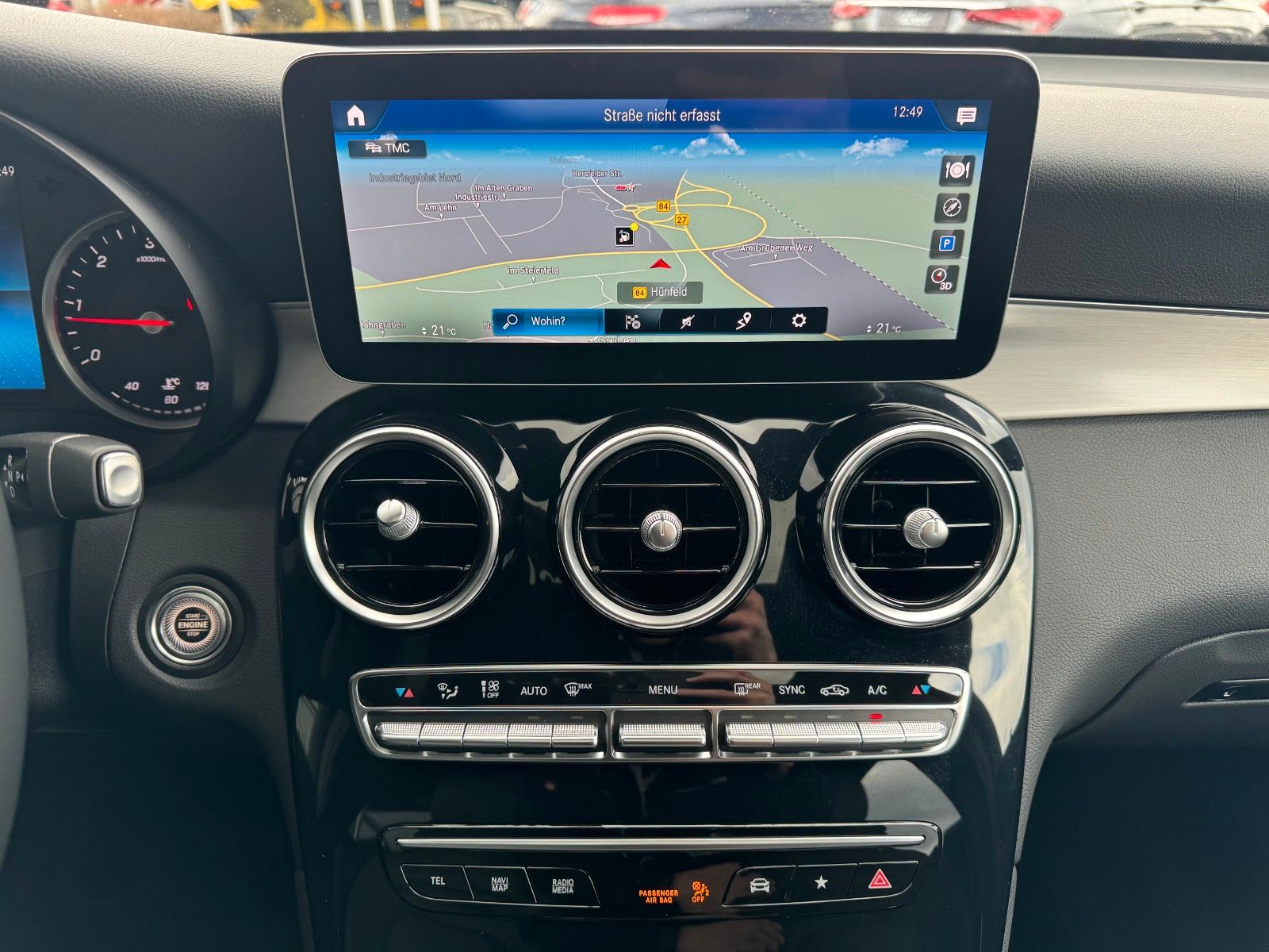 Fahrzeugabbildung Mercedes-Benz GLC 200 d 4M Coupe Night+R-Kamera+S-Dach+