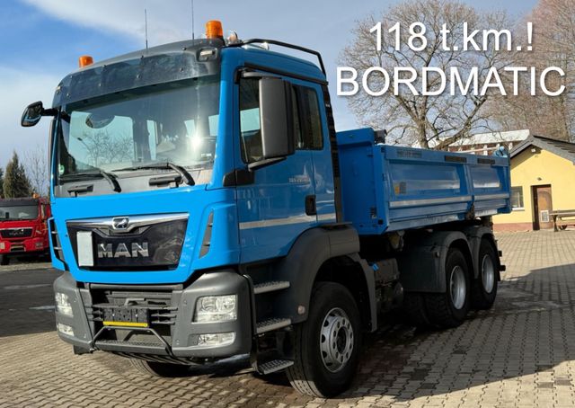 MAN 26.420 TGS 3-S.MEILLER KIPPER,BORDMATIC,118t.km.