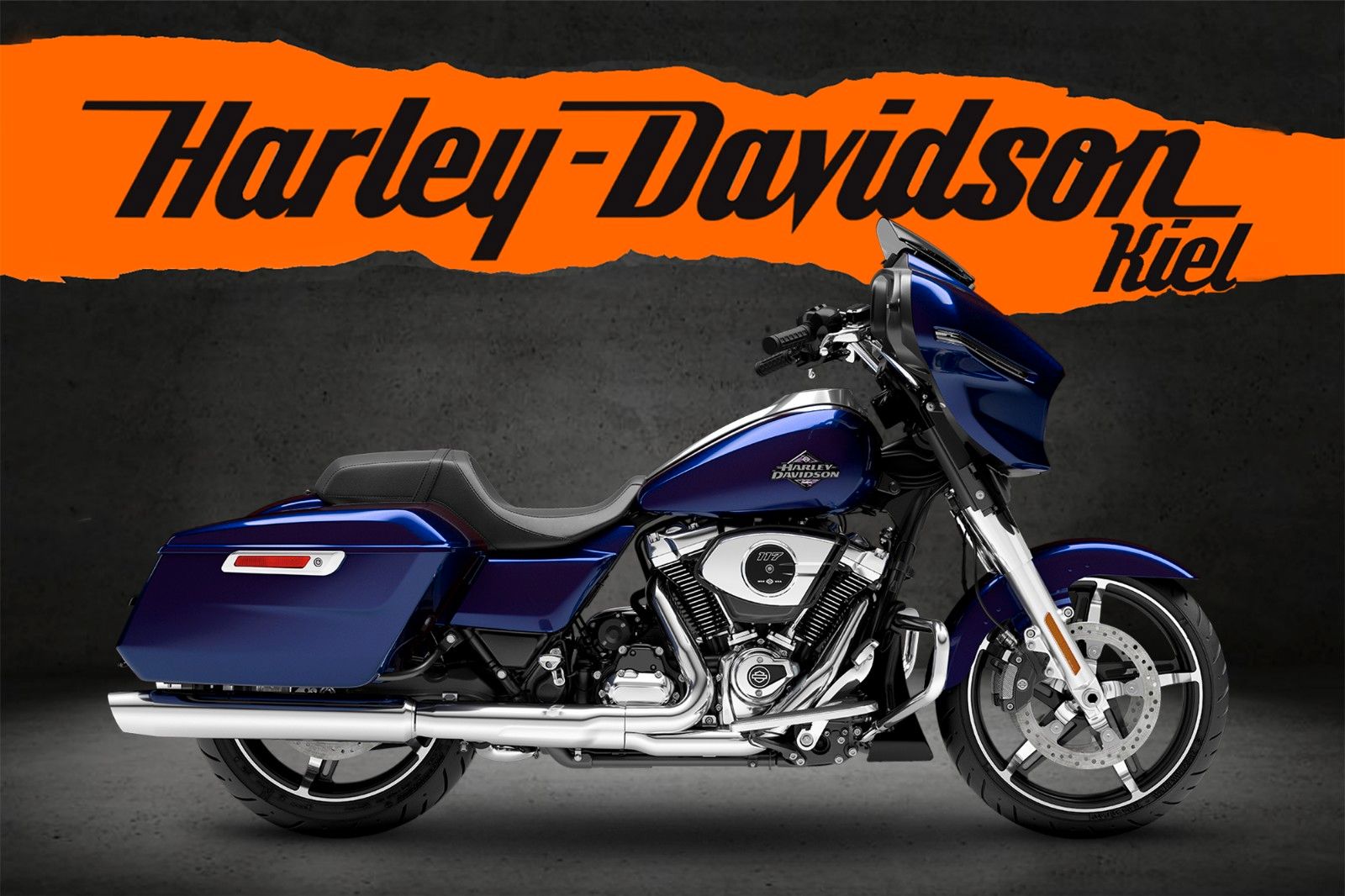Fahrzeugabbildung Harley-Davidson Street Glide  FLHX MY25 117cui Kurzfristig Ver.