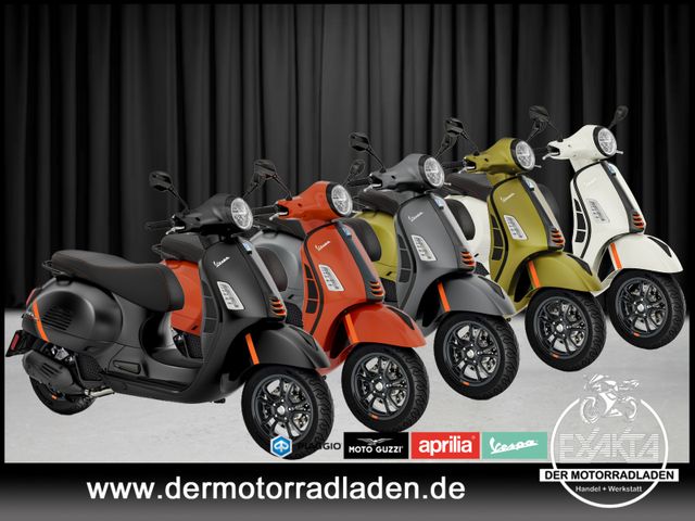 Vespa GTS 300 SUPERSPORT, SUPER SPORT 5x Farben ab 2,9