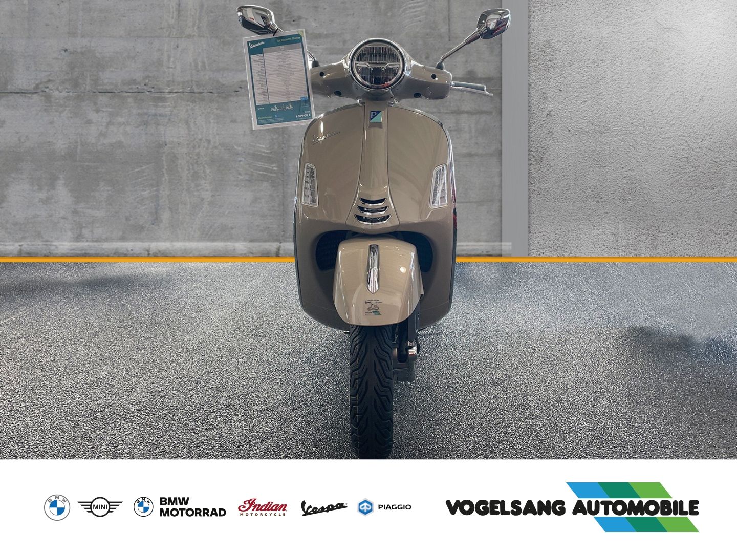 Fahrzeugabbildung Vespa GTS 125 Classic HPE, Voll LED, Keyless Ride, Sta