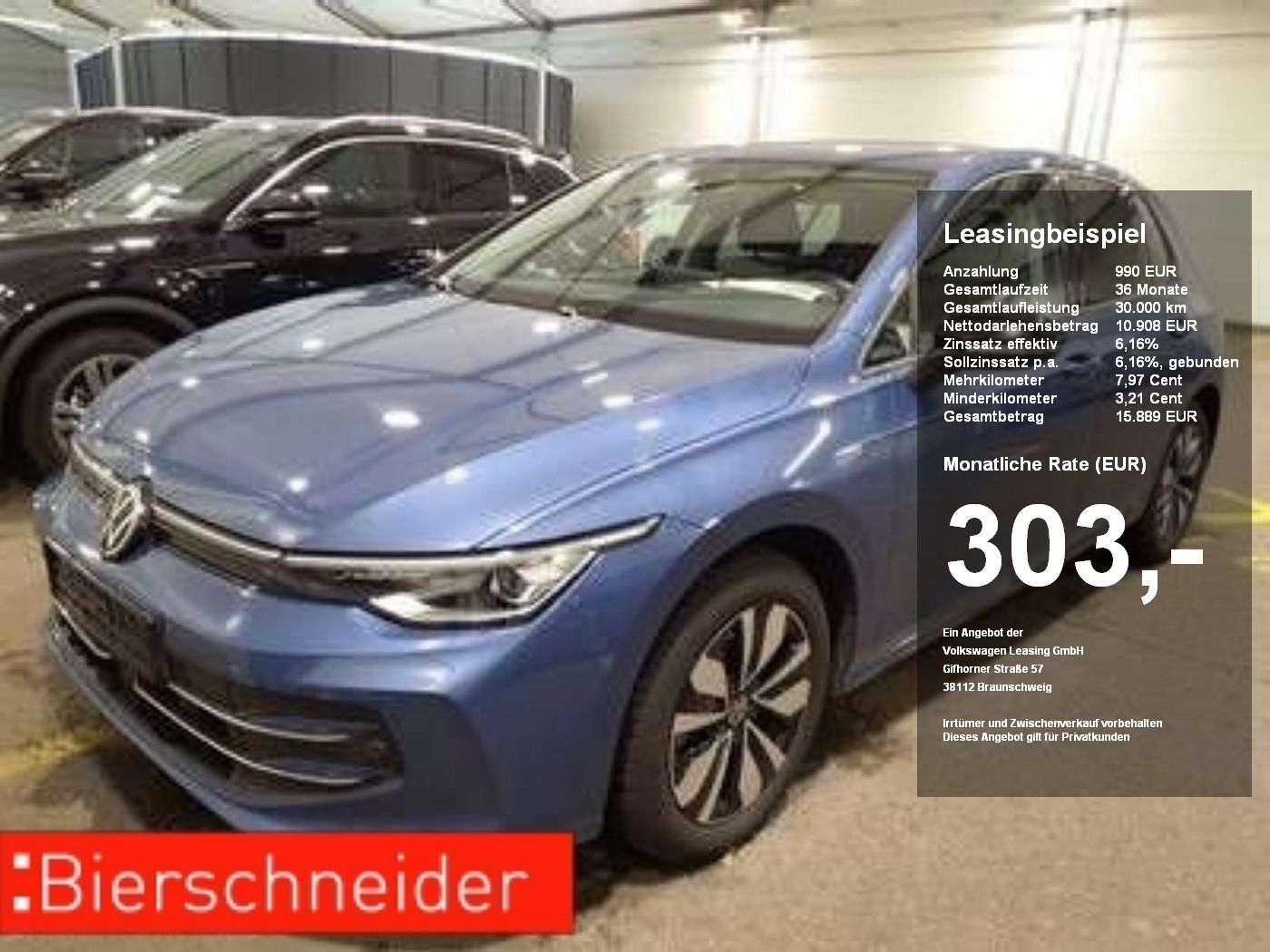 Volkswagen Golf 8 2.0 TDI DSG Goal LED-PLUS NAVI AHK