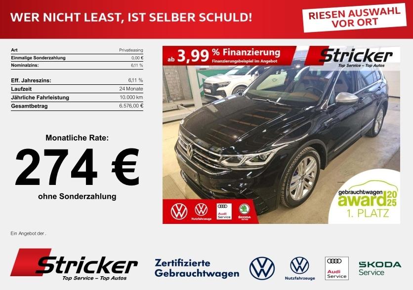 Volkswagen Tiguan R 2.0TSI DSG 274,-ohne Anzahlung AHK Area