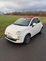 Fiat 500C Cabrio | Automatik | Weiß/Rot | ... - Fiat 500C in Hannover