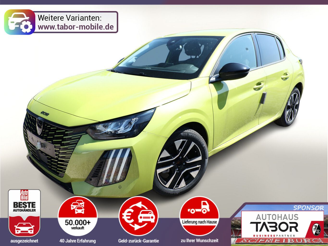 Peugeot 208 Allure SHZ 2xPDC LED CarPlay UVP-37%*