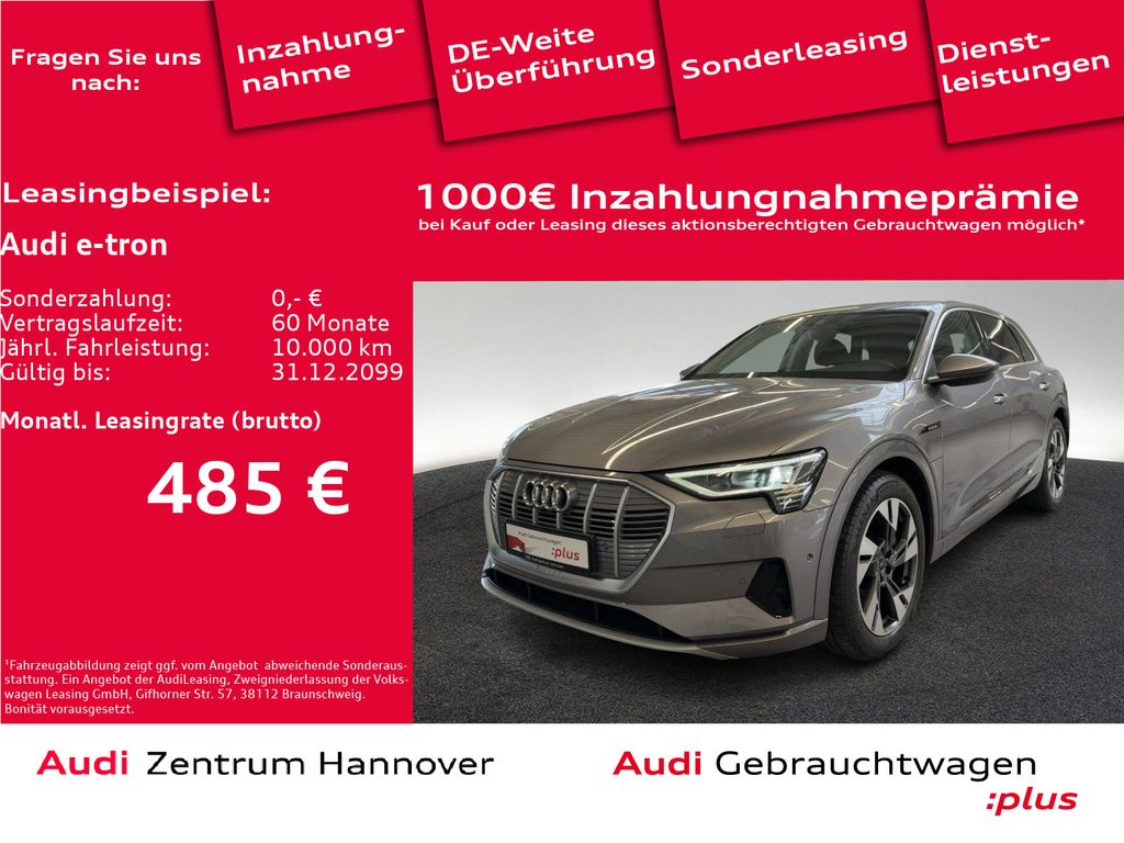 Audi e-tron 50 advanced quattro AHK Rückfahrkamera v