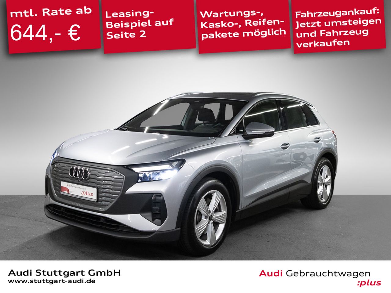 Audi Q4 45 e-tron quattro Standklima Pano AHK 19''