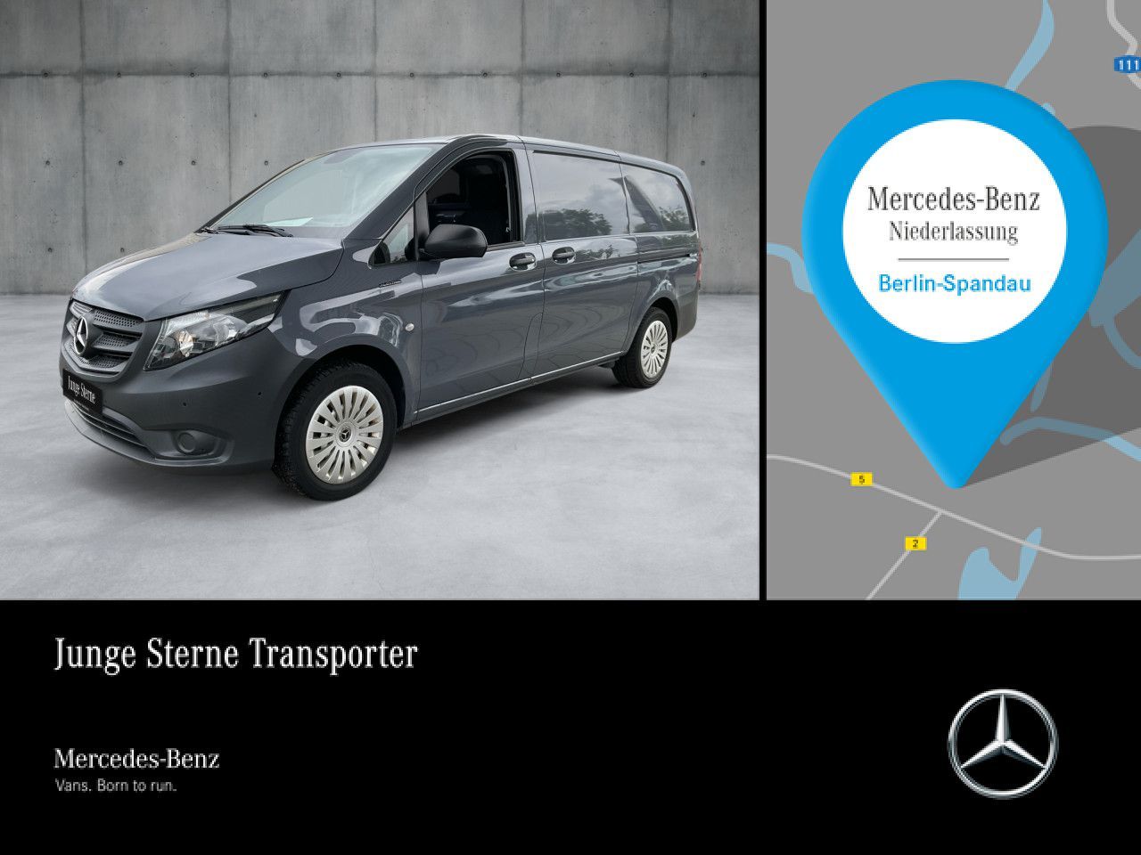 MERCEDES-BENZ Vito eVito 111 KA Lang Klima+ParkAss+Kamera