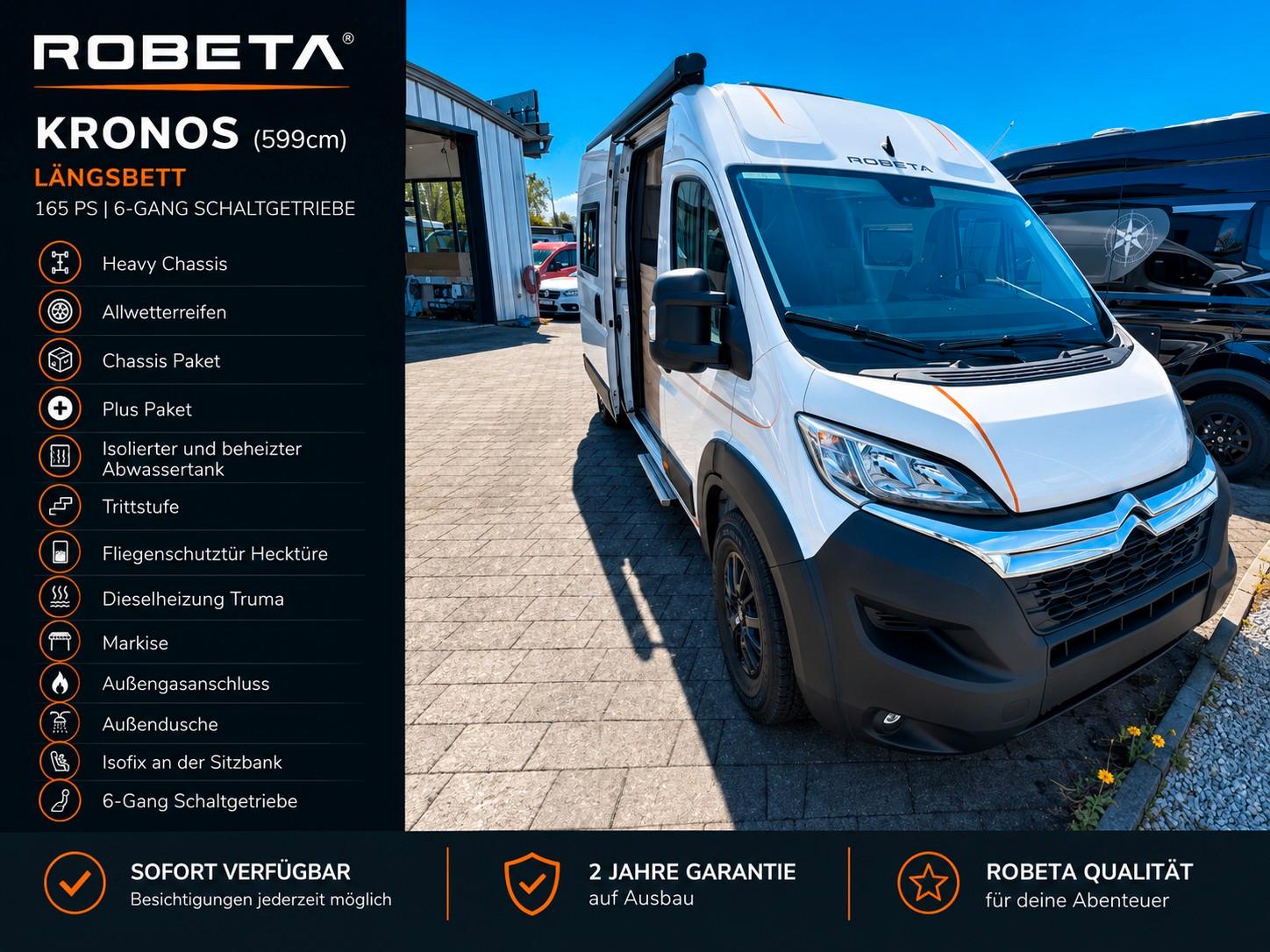 Robeta Kronos mit Tageszulassung 24er Modell