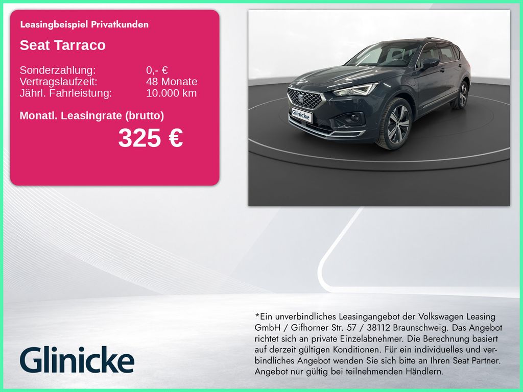 Seat Tarraco 1.4 eHybrid Xperience LED LM 19" RFK ACC