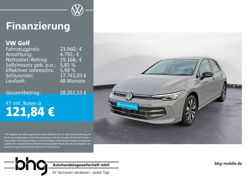 Golf 1.5 TSI Ambiente ACC Climatronic PDC LED