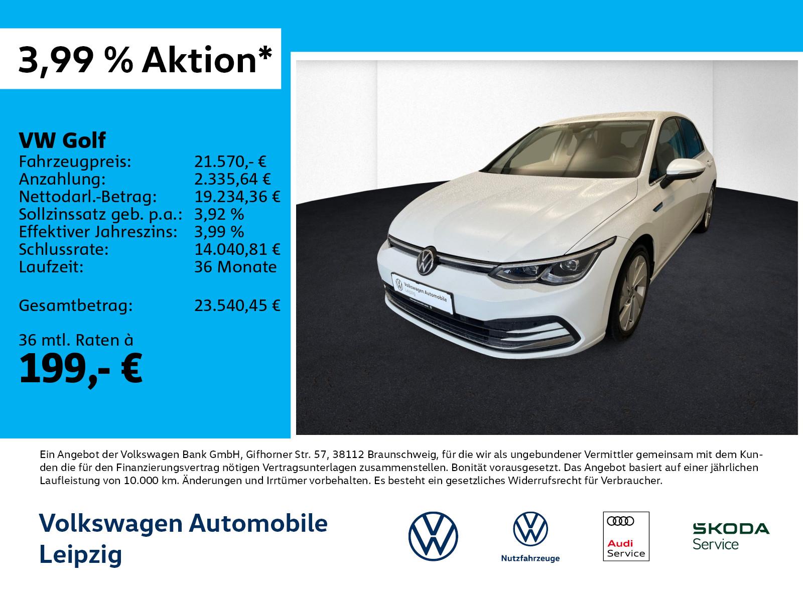 Volkswagen Golf VIII Style 1.5 TSI *Navi*Side Assist*LED*