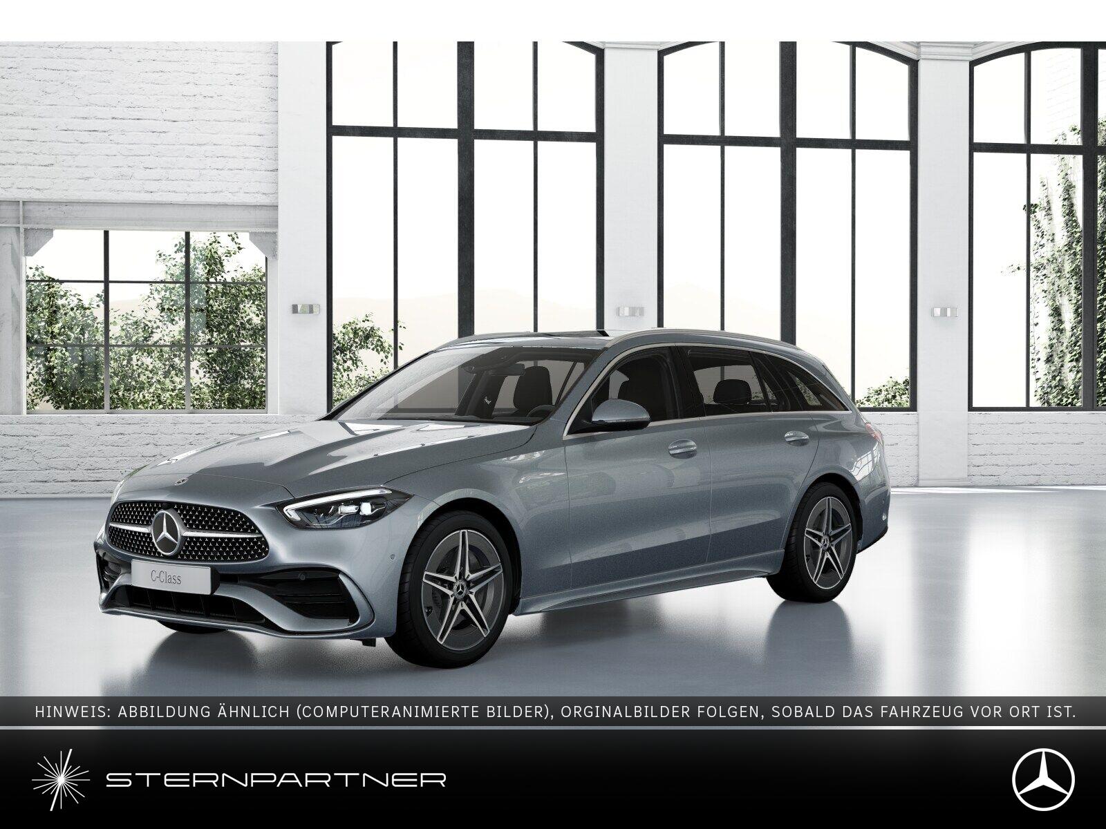 Mercedes-Benz C 200 d T AMG+AHK+PANO+BURMESTER+DISTRONIC