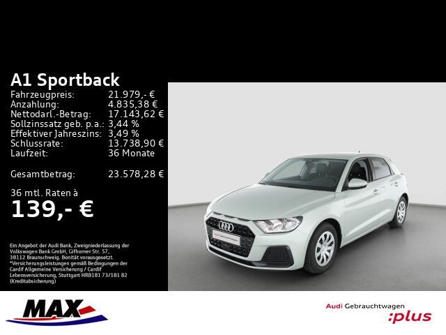 A1 Sportback 30 TFSI ADVANCED DCP+PDC+SMARTPHONE