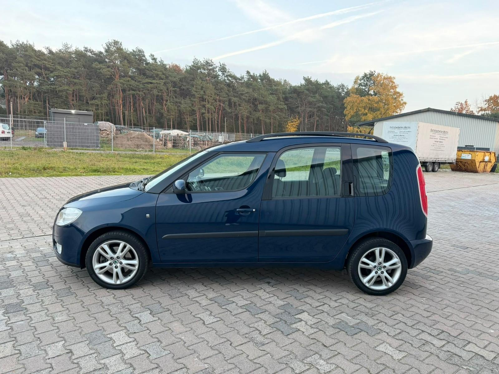 Skoda Roomster 2009 — engine 1.896 cm³, 105 HP (77kW)