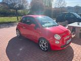 Fiat 500 1.4 16V Sondermodell Rosso Corsa - Fiat 500: Rot, Leder