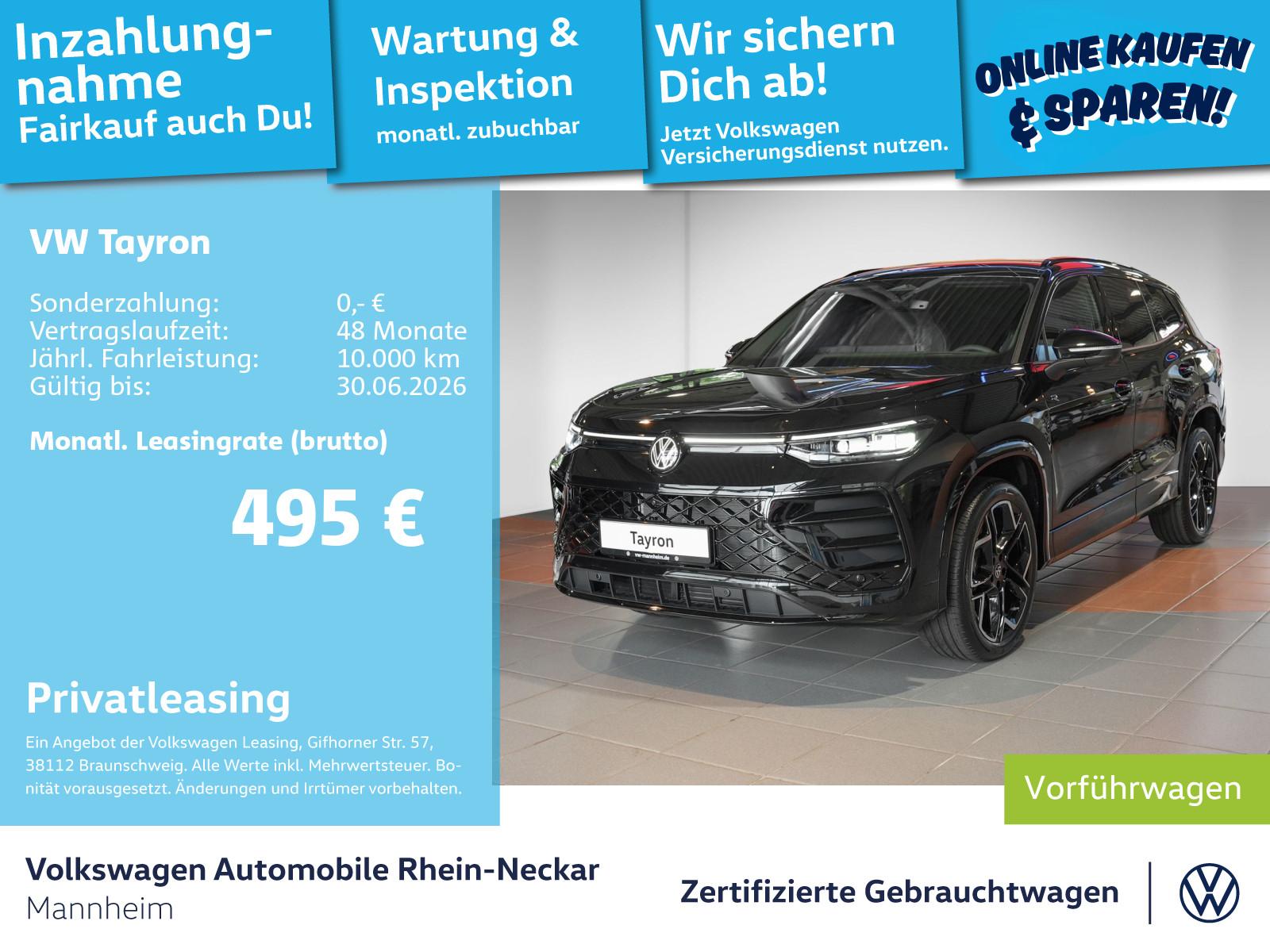Volkswagen Tayron 2.0 TDI R-Line AHV LED sound uvm