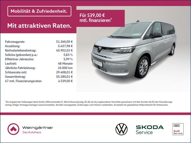 T7 Multivan Life lang 2.0 TDI, AHK, Navi, Digita