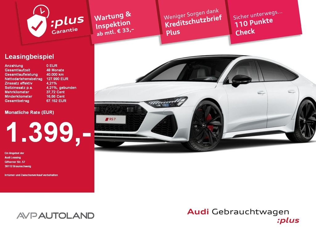 Audi RS7 Sportback TFSI quattro tiptronic | PANO |