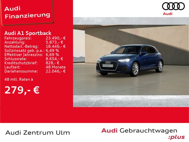 Audi A1 Sportback advanced 25 TFSI VIRTUAL LED SHZ