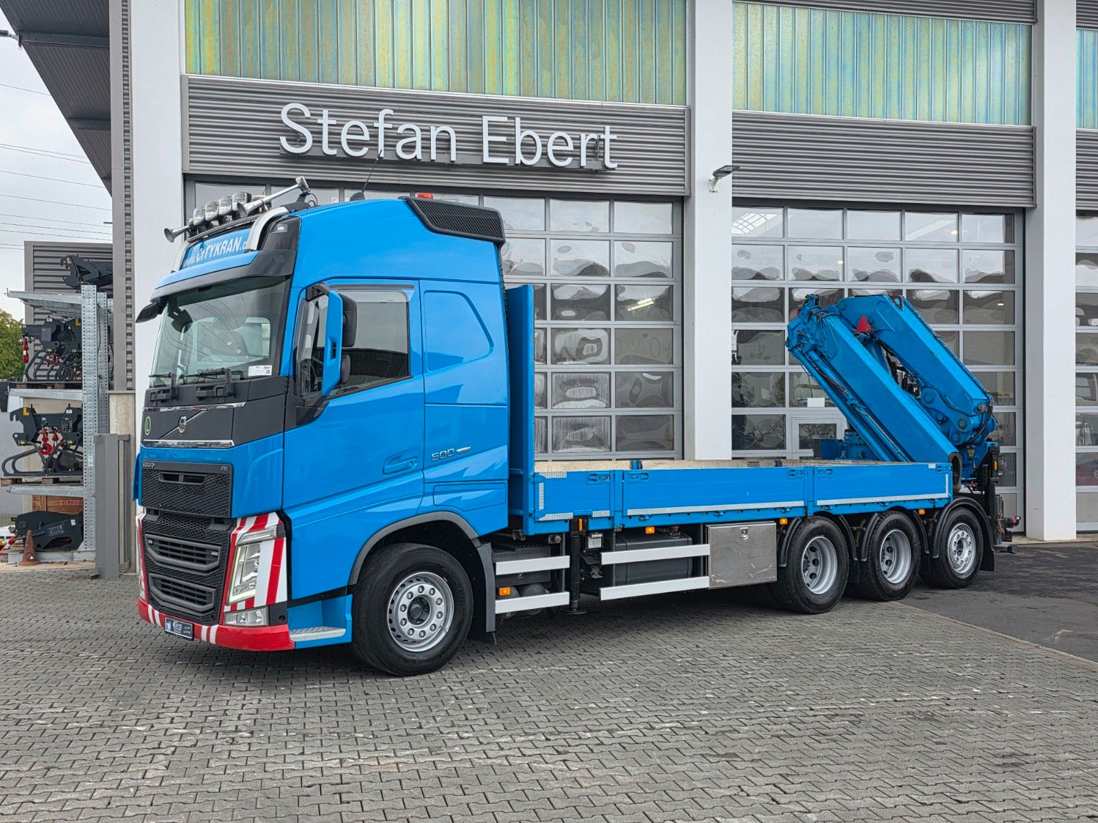 Fahrzeugabbildung Volvo FH 500 MKG HLK 531 HP a7 Funk NLA gelenkt