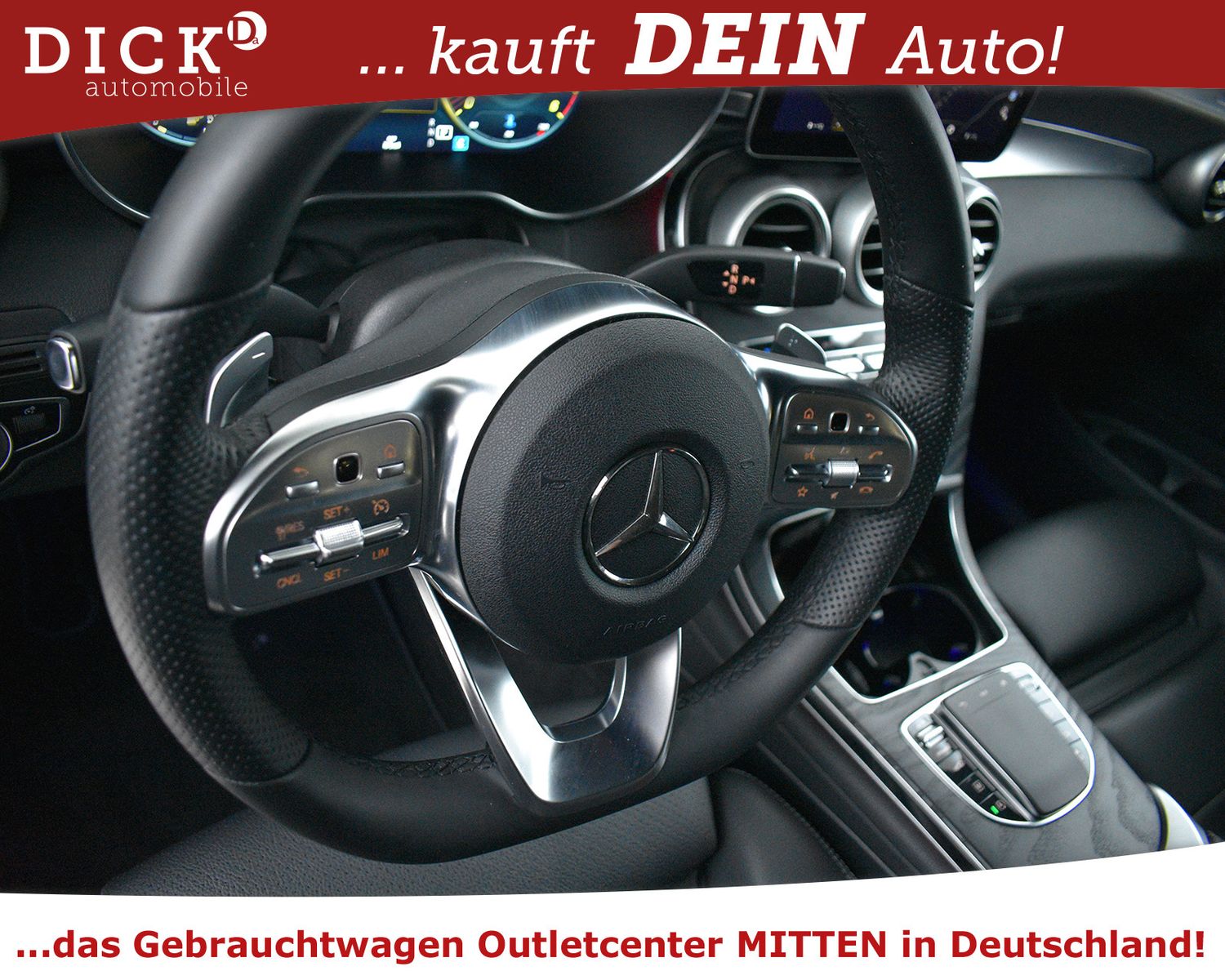 MERCEDES-BENZ GLC 300d Coupe 2X AMG >NIGHT+LUFT+MEMO+360+WIDES - Image 15