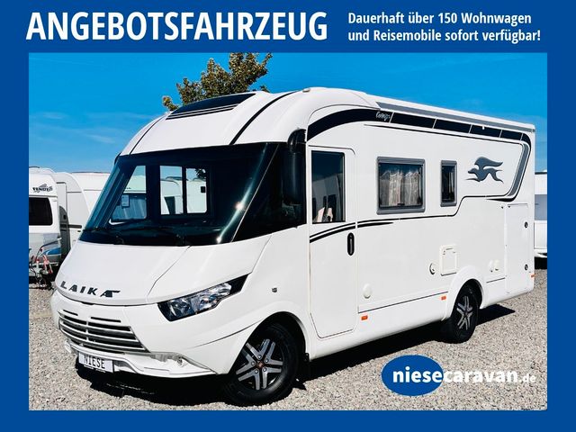 Laika ECOVIP 610 QUERBETT HUBBETT GARAGE KLIMA