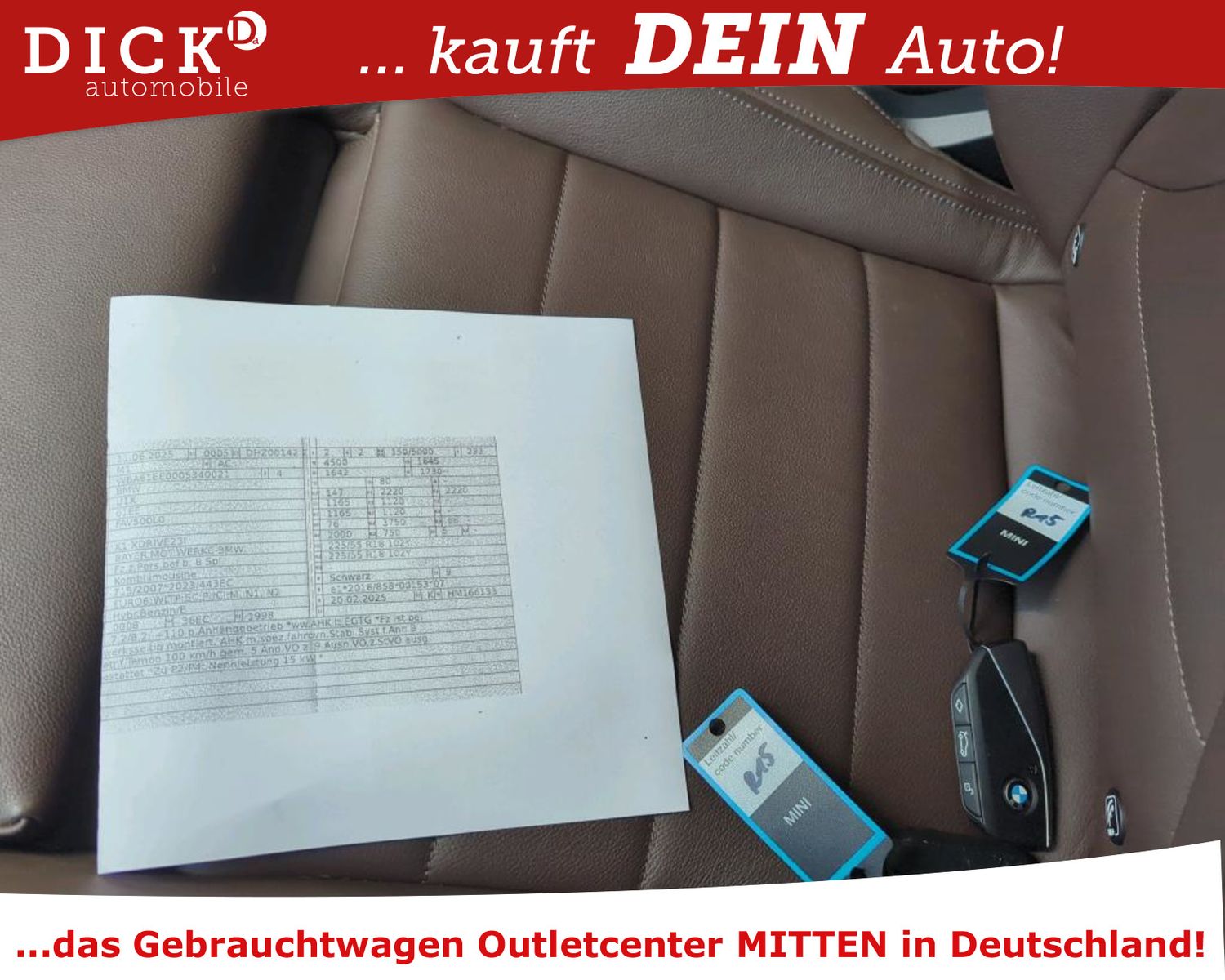 Fahrzeugabbildung BMW X1 23i xDrive AT7 LED+/ACC/HUD/H&K/MASS/MEMO/8Fa
