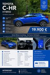 Toyota CH-R 1.8 Hybrid Automatik 2019 / ~ ... - Toyota C-HR in Lübeck