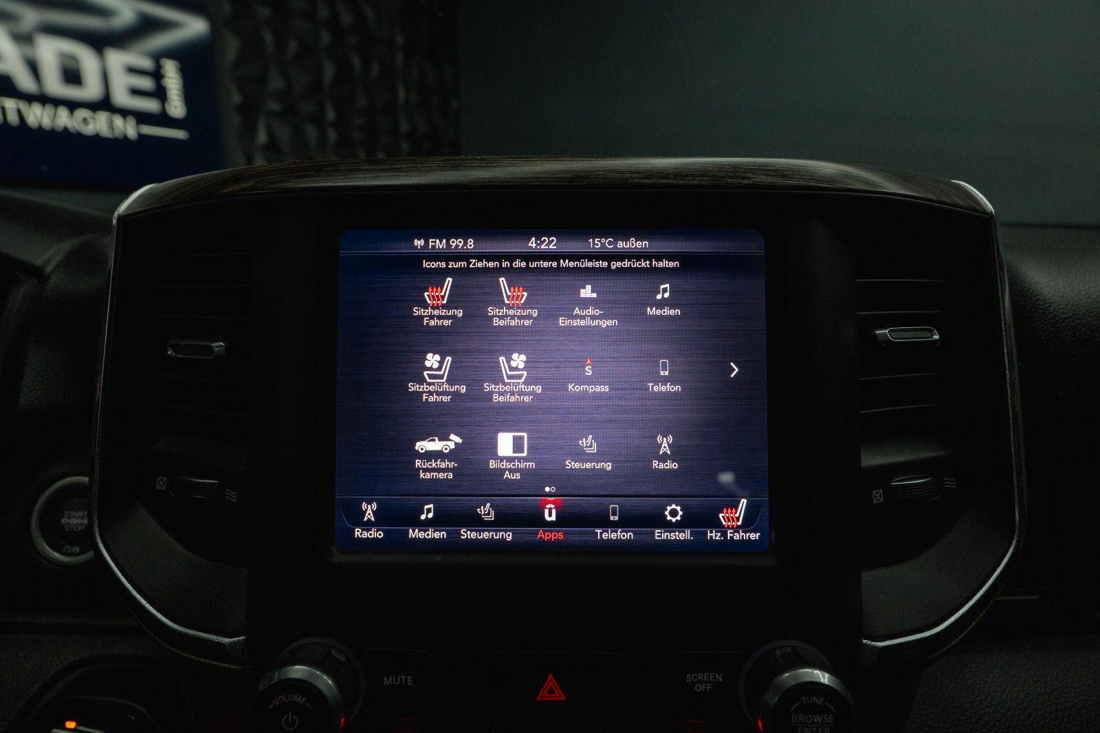 Fahrzeugabbildung Dodge RAM 3.6 V6 4x4 OFFROAD LARAMIE BLACK EDITION LED