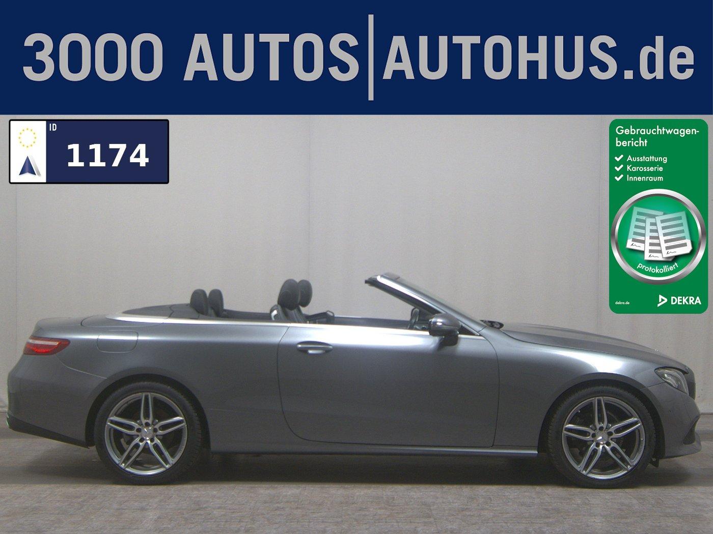 Mercedes-Benz E 220 d Cabrio Avantgarde Leder Navi LED RfK