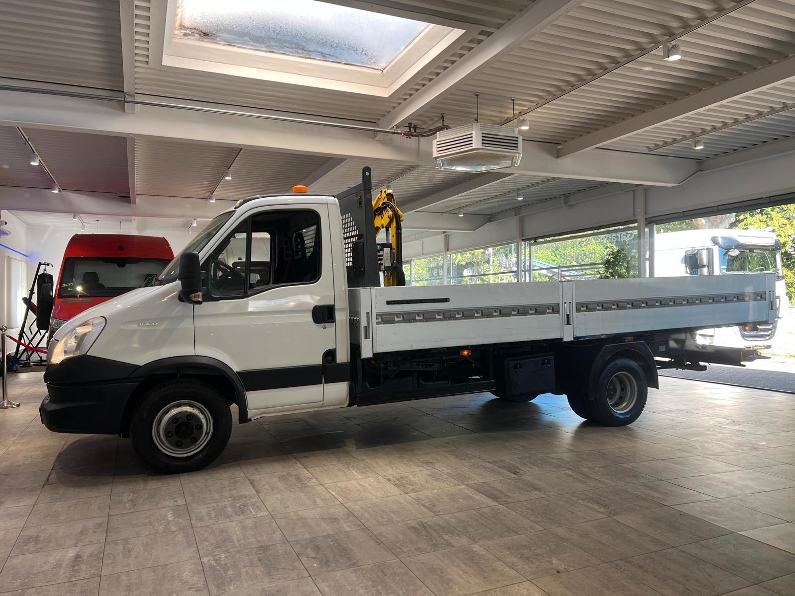 Iveco Daily 70c17 XXL Maxi Pritsche 5.200mm*Kran 1T*