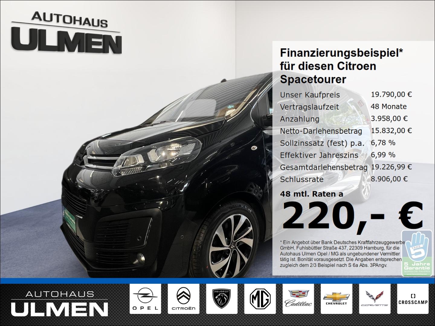 Citroën Spacetourer Feel 2.0BlueHDi EU6dT Navi+Totwinkel