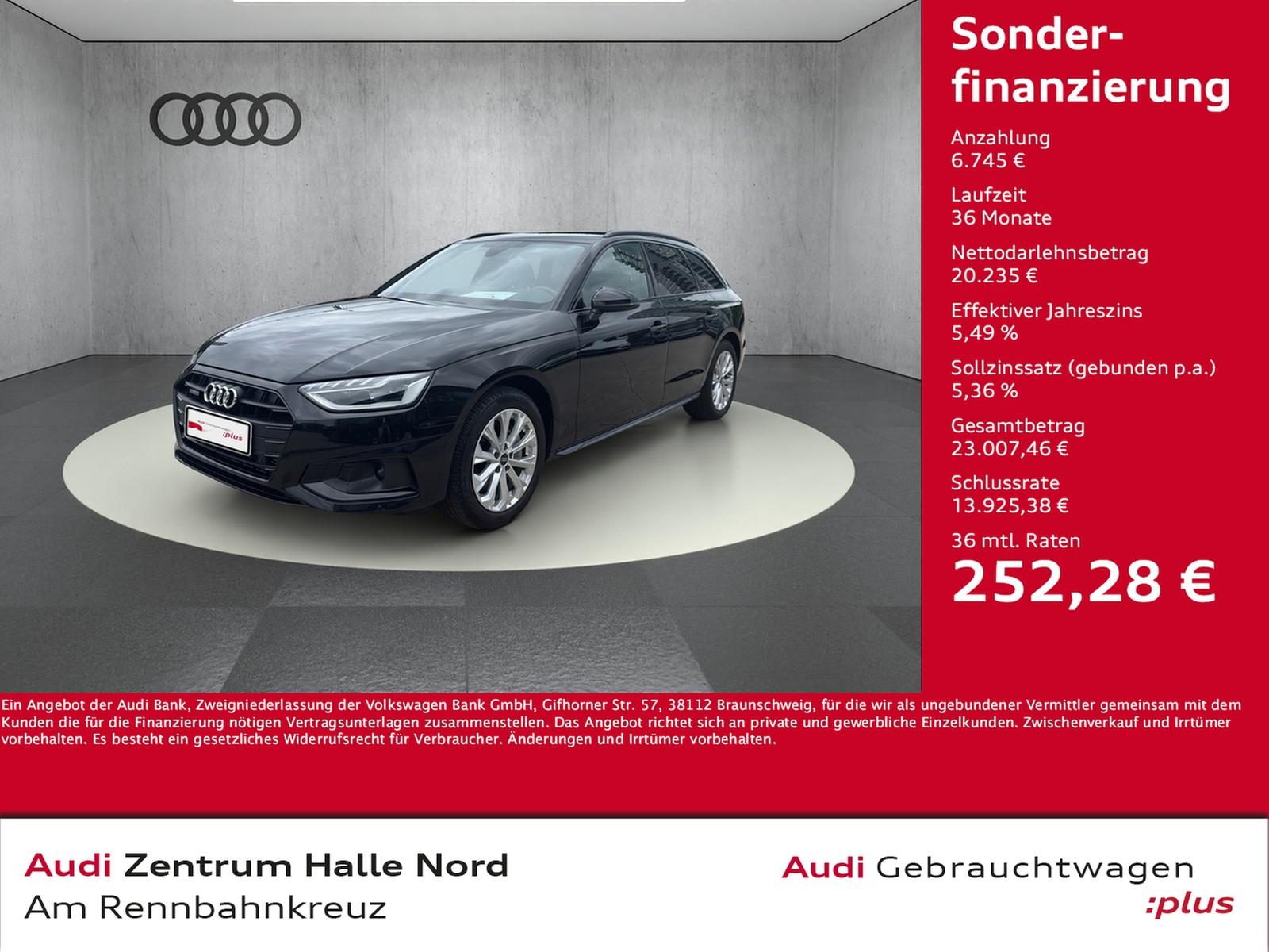 Audi A4 Avant advanced 40 TFSI quattro S tronic