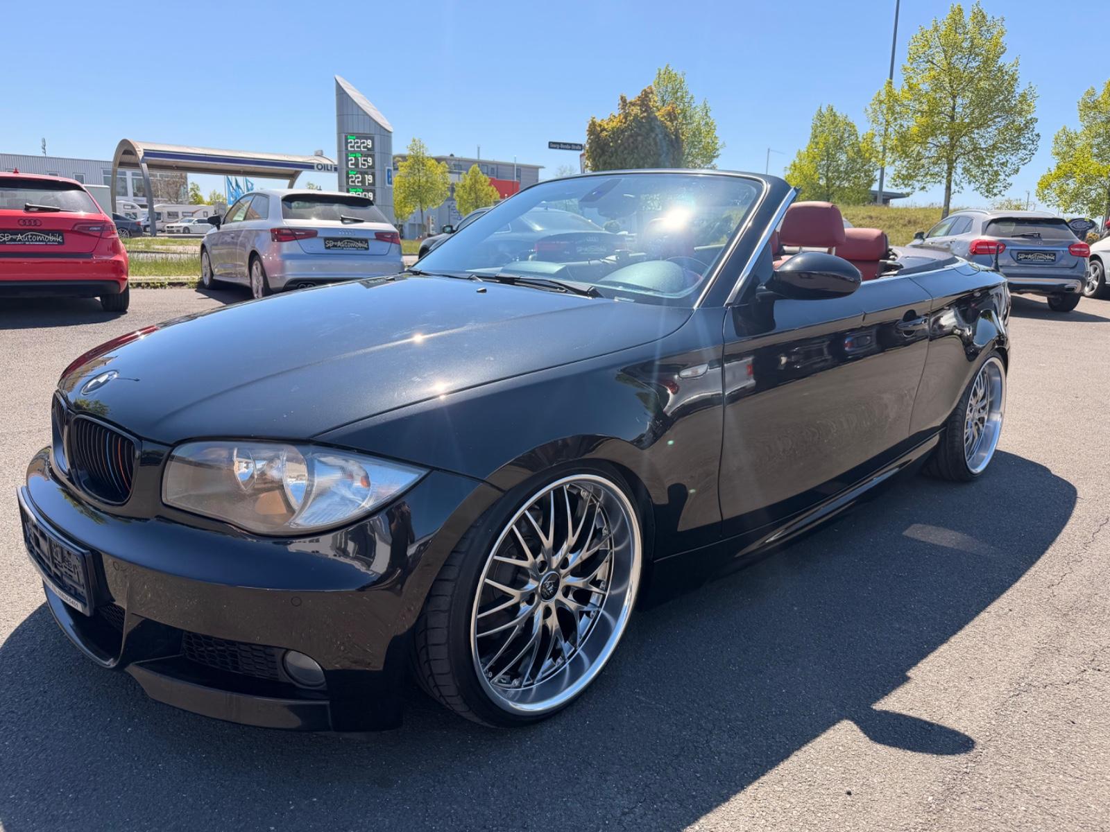 BMW 120 d Cabrio*M-Paket *Leder rot*Sitzheiz*Klima