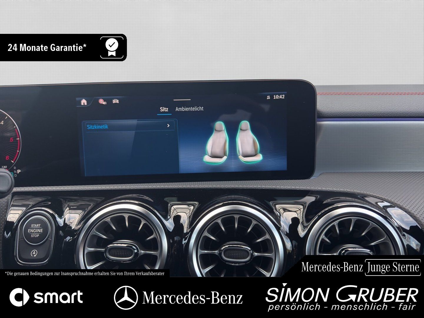 Fahrzeugabbildung Mercedes-Benz CLA 220 d AMG Night Pano Burm MBeam KeyGo 19Zoll