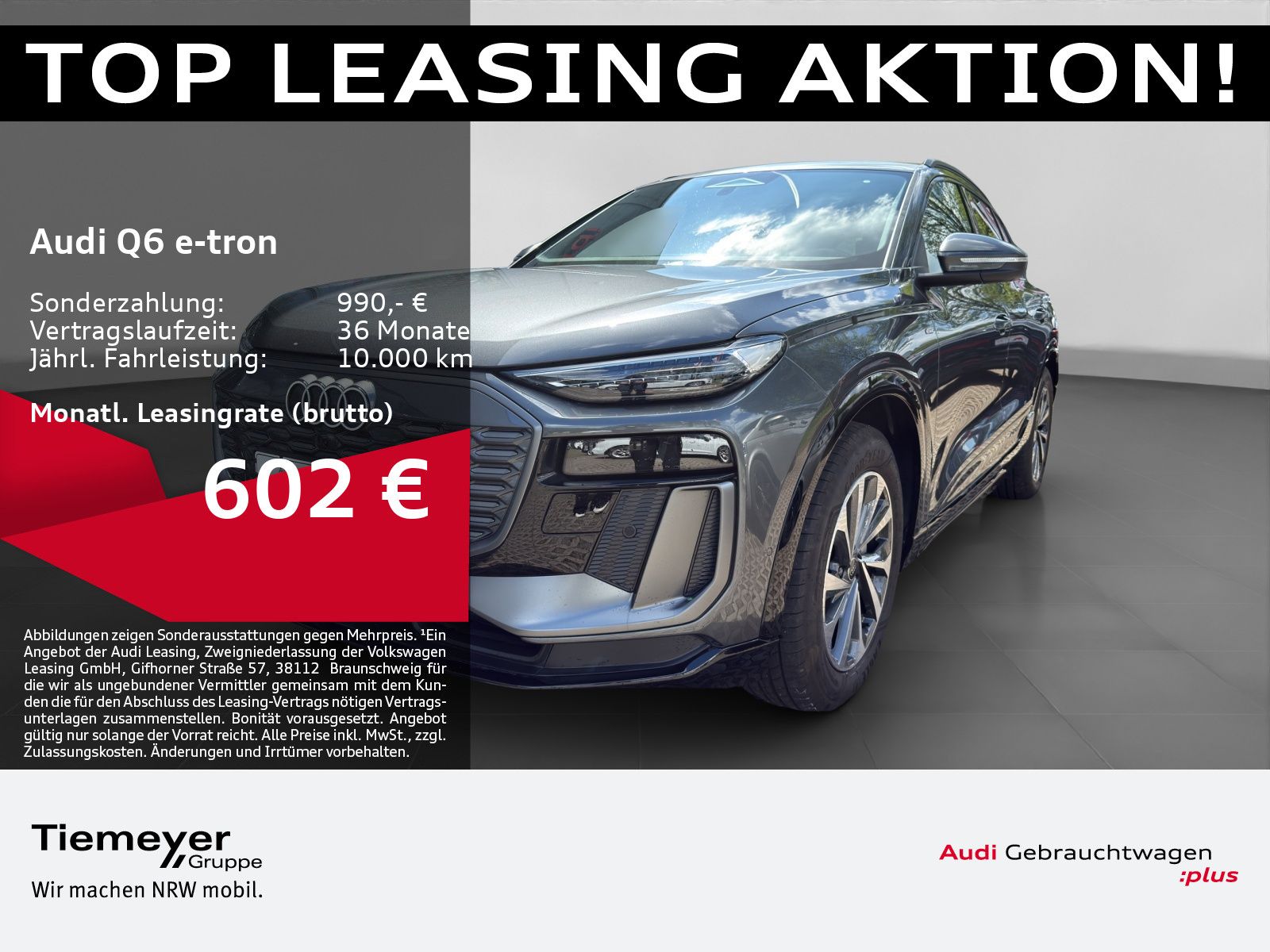 AUDI Q6 e-tron S LINE BF-DISPLAY MATRIX BuO SPORTSITZ