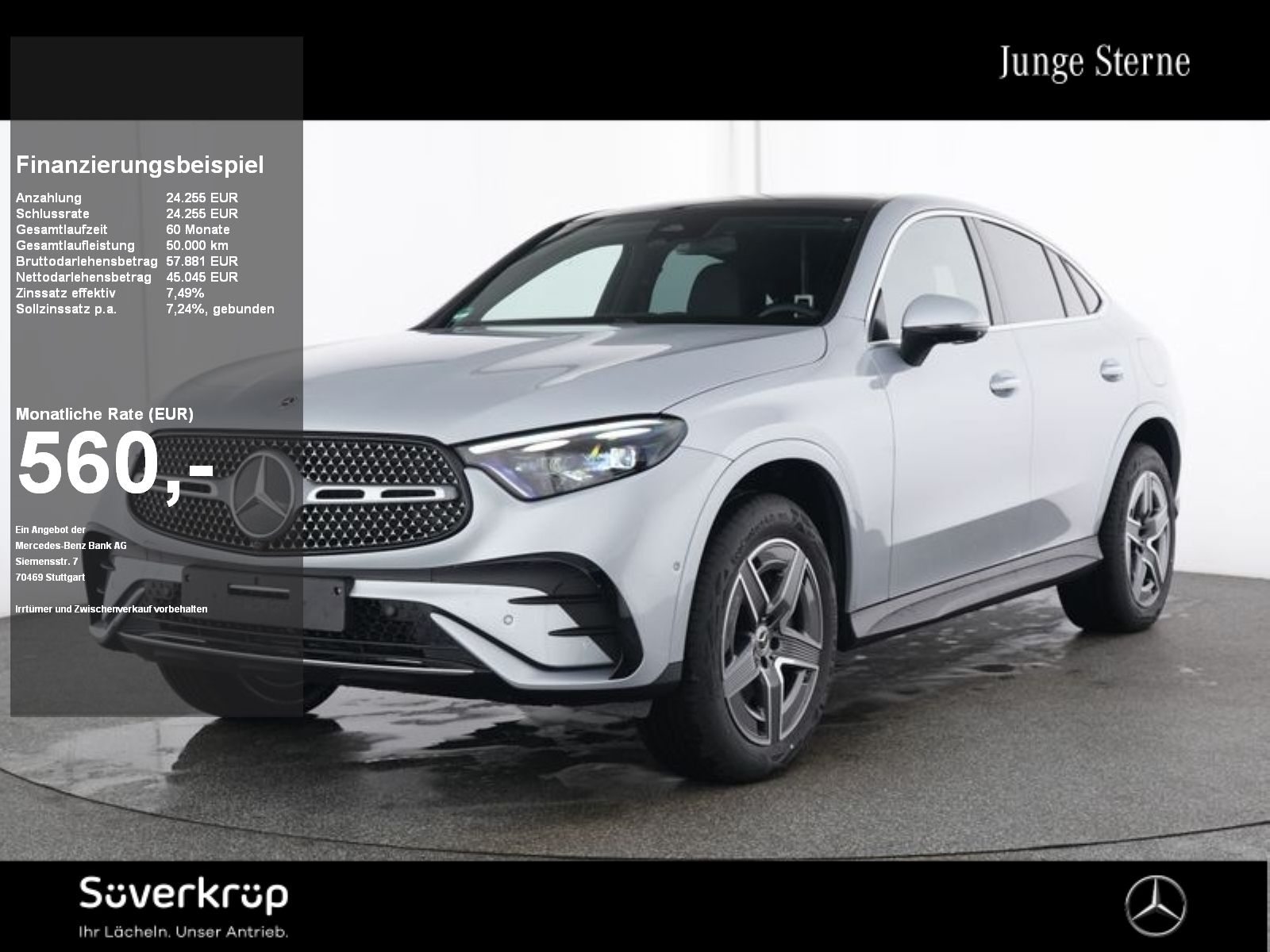Mercedes-Benz GLC 300 de 4M Coupé AMG BURM MEMO 360 AHK PANO foto 1