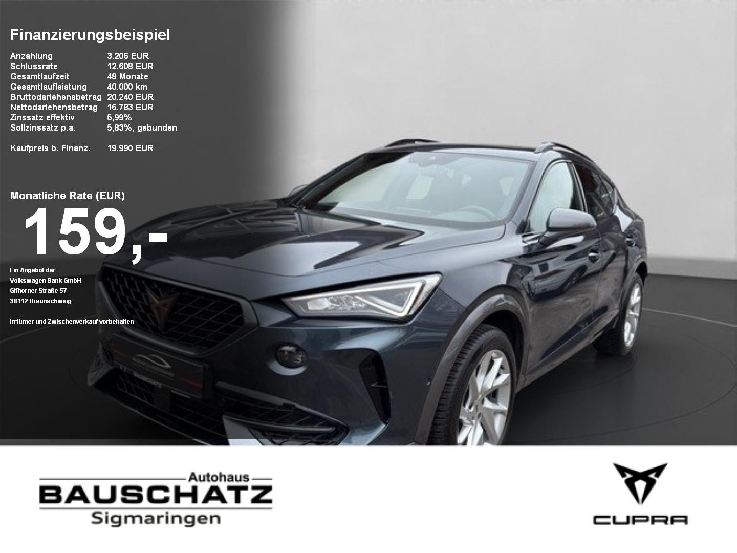 Cupra Formentor 2.0 TDI AHK*PANO*NAVI*LED*KAMERA*SZH A