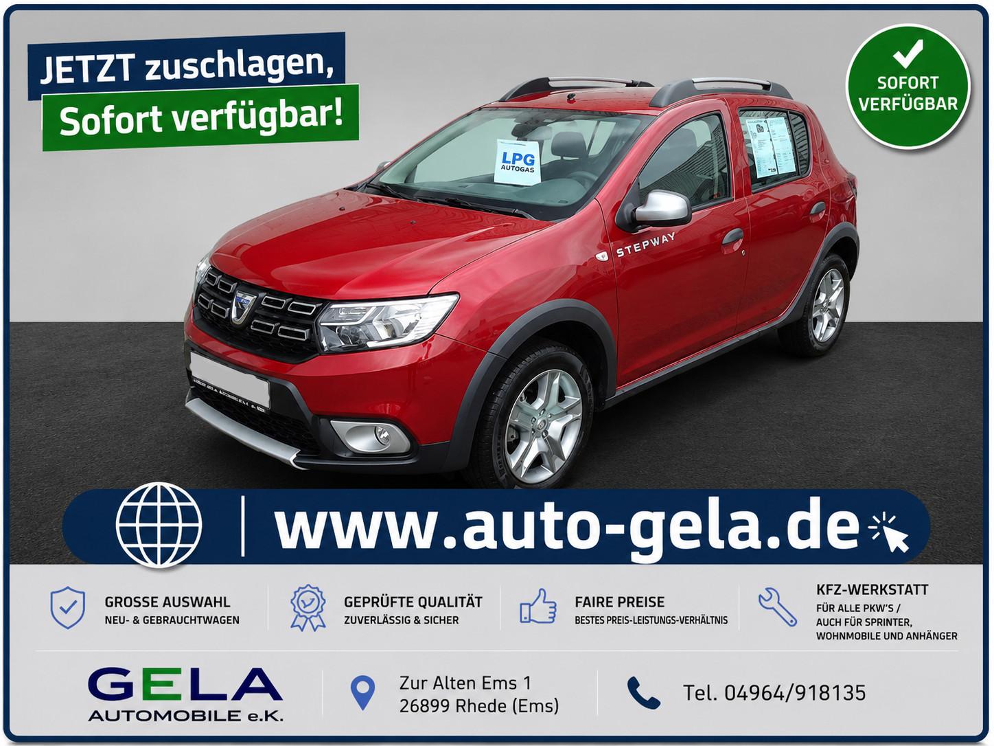 Dacia Sandero TCe 100 ECO-G Stepway Prestige /Navi/