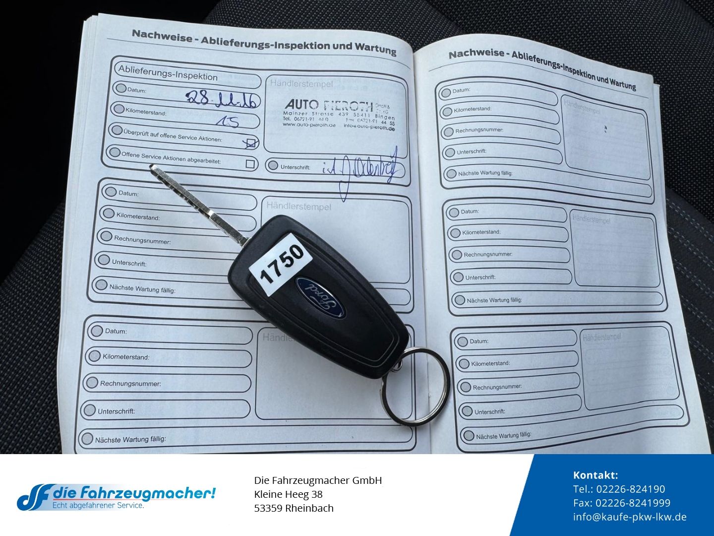 Fahrzeugabbildung Ford Transit Kombi 350 L3 Trend Temp *1750