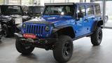 Jeep Wrangler Unlimited Rubicon*ALPINE*FOX*KAM*E-GAS* - blaue Jeep Wrangler