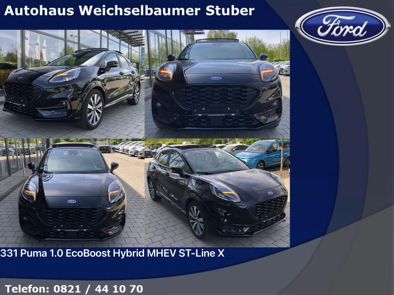 Ford 331 Puma 1.0 EcoBoost Hybrid MHEV ST-Line X