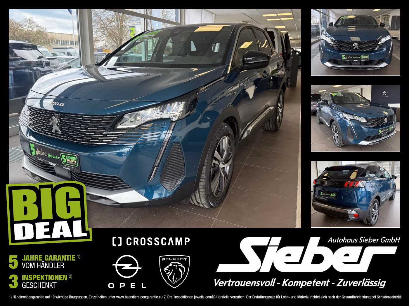 Peugeot 3008 1.2 PureTech 130 Allure Pack Kamera*Navi