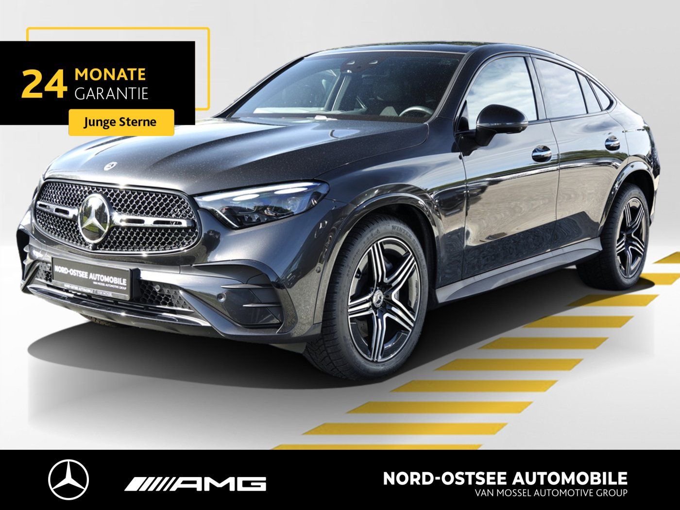 Mercedes-Benz GLC 220 d 4M COUPE AMG EDITION NIGHT AHK PANO