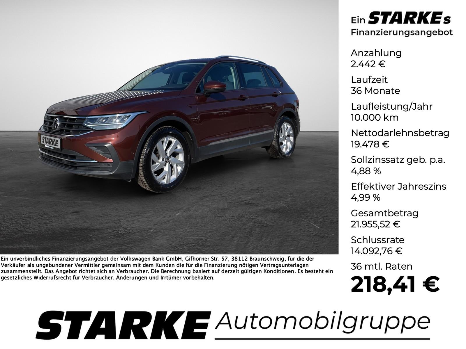 Volkswagen Tiguan 1.5 TSI DSG United  Panodach AHK Navi LED