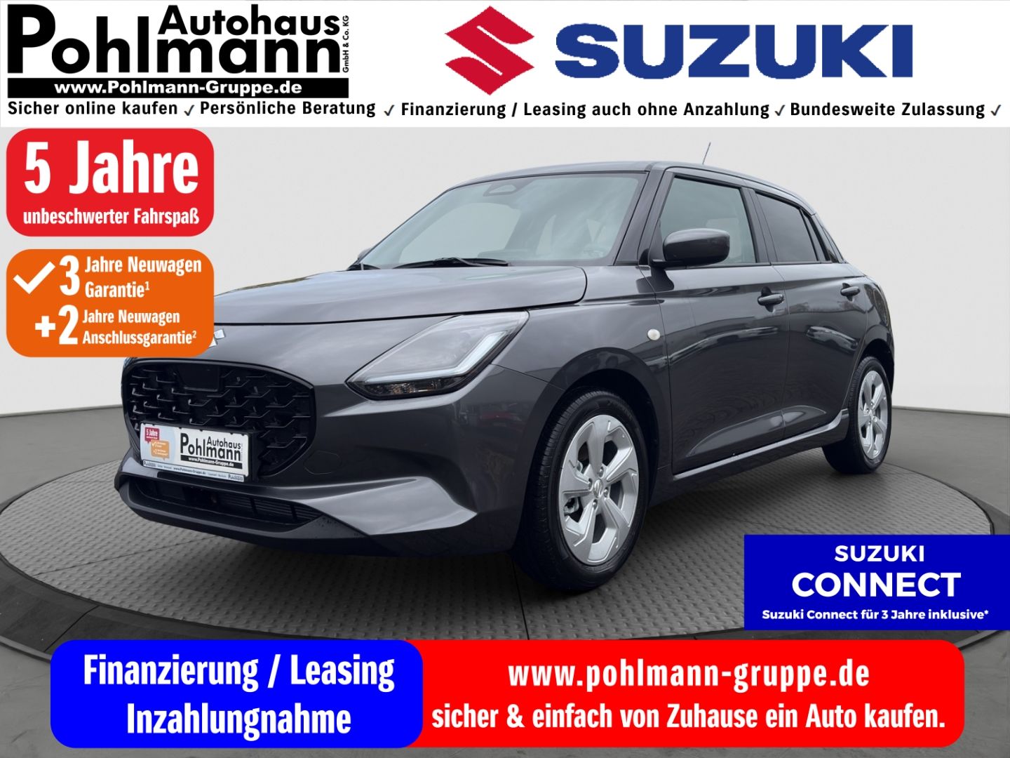 Suzuki Swift 1.2 HYBRID CVT Comfort Navi LED DAB SHZ Ke