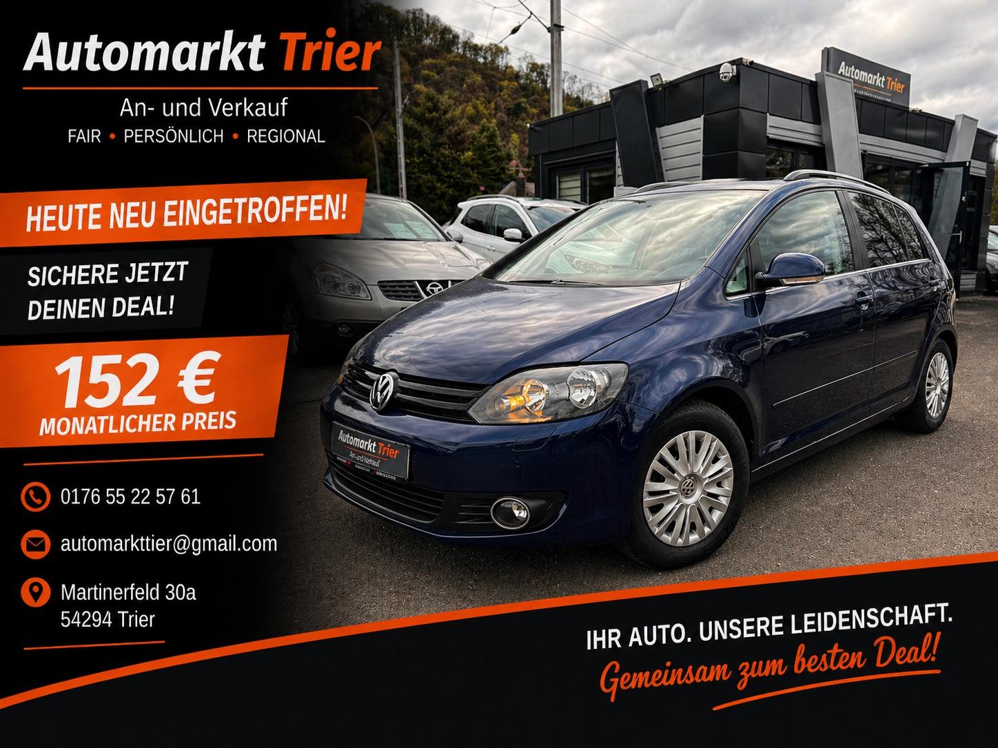 Volkswagen Golf Plus VI Start/Stopp! TÜV NEU! Wenig KM!