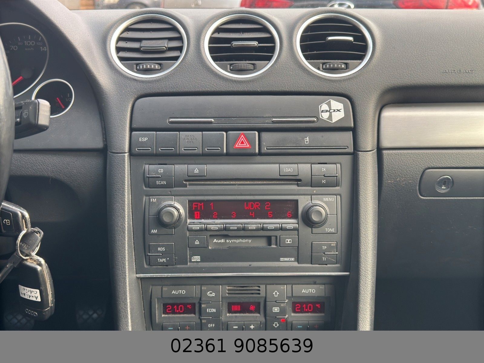 Fahrzeugabbildung Audi A4 Cabriolet 1.8 T Klimaaut./Leder/Shz/
