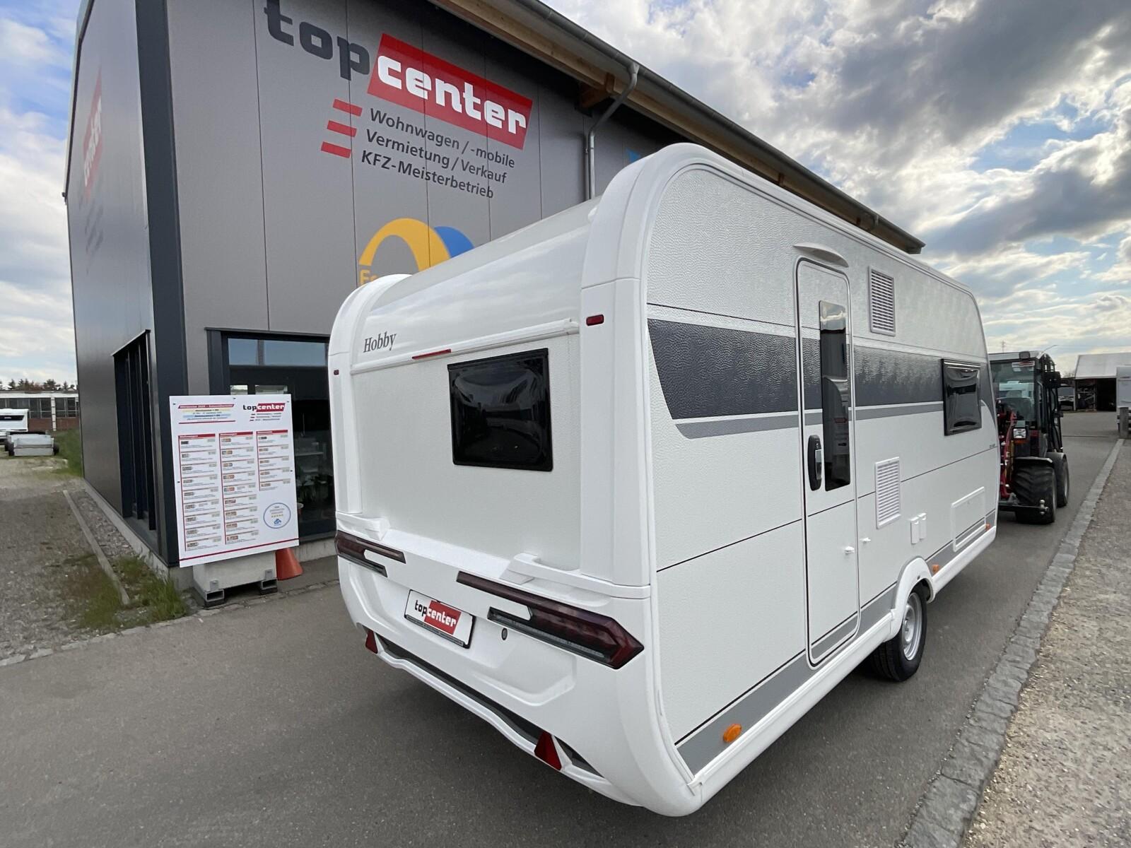 Hobby De Luxe 460 SL 2026er/1500 kg/Elektro-Boiler 14l